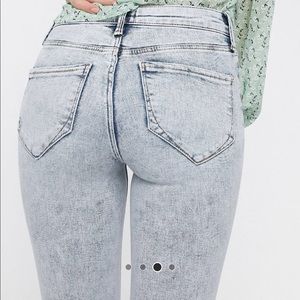 RIVER ISLAND Molly acid wash skinny jeans in blue